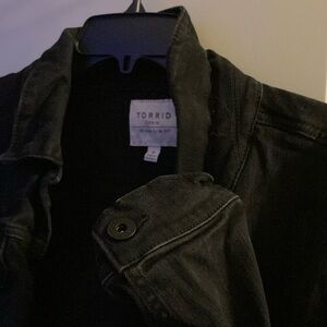 Torrid Black Denim Jacket
